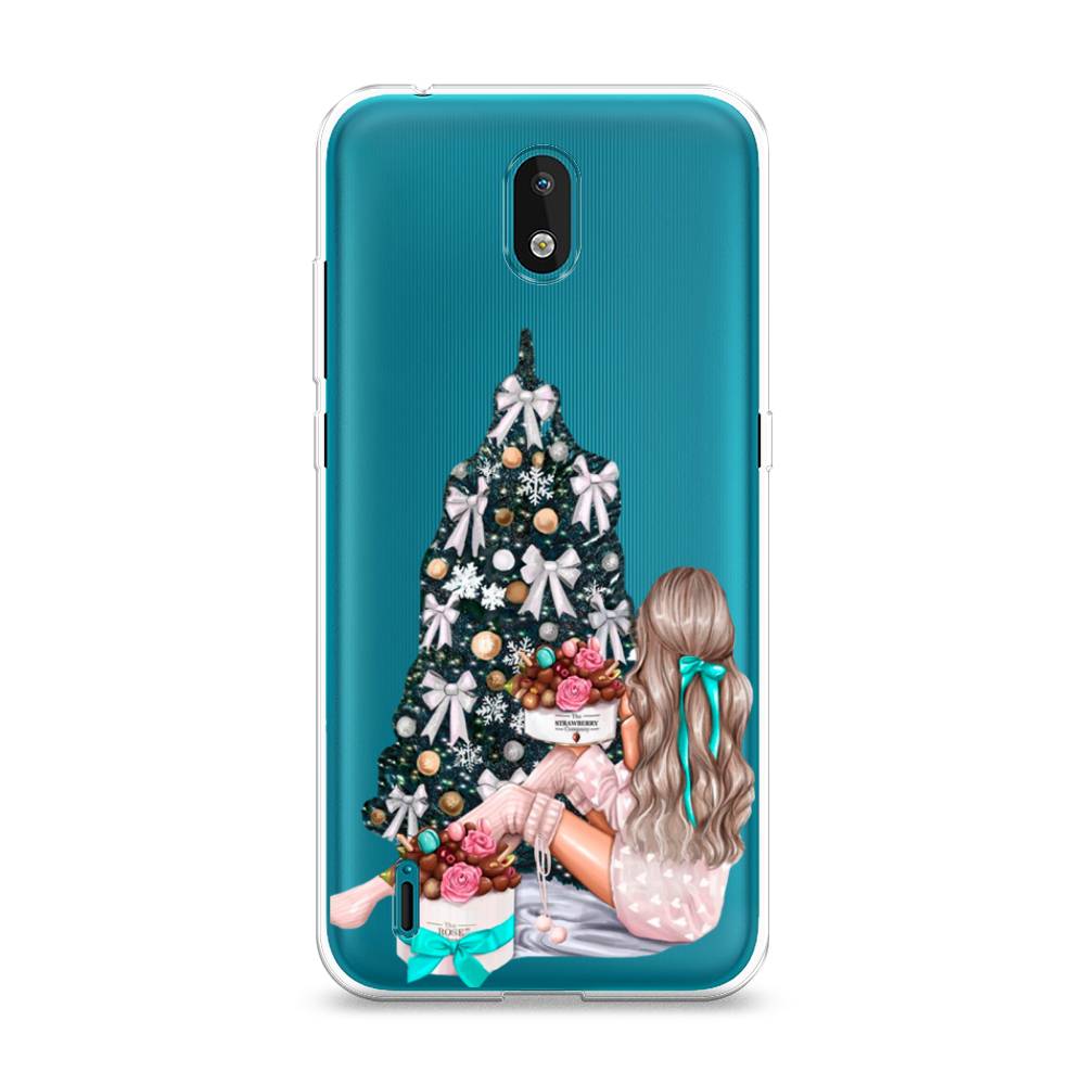 

Чехол на Nokia 1.3 "New Year", Зеленый;бежевый;голубой, 123950-5