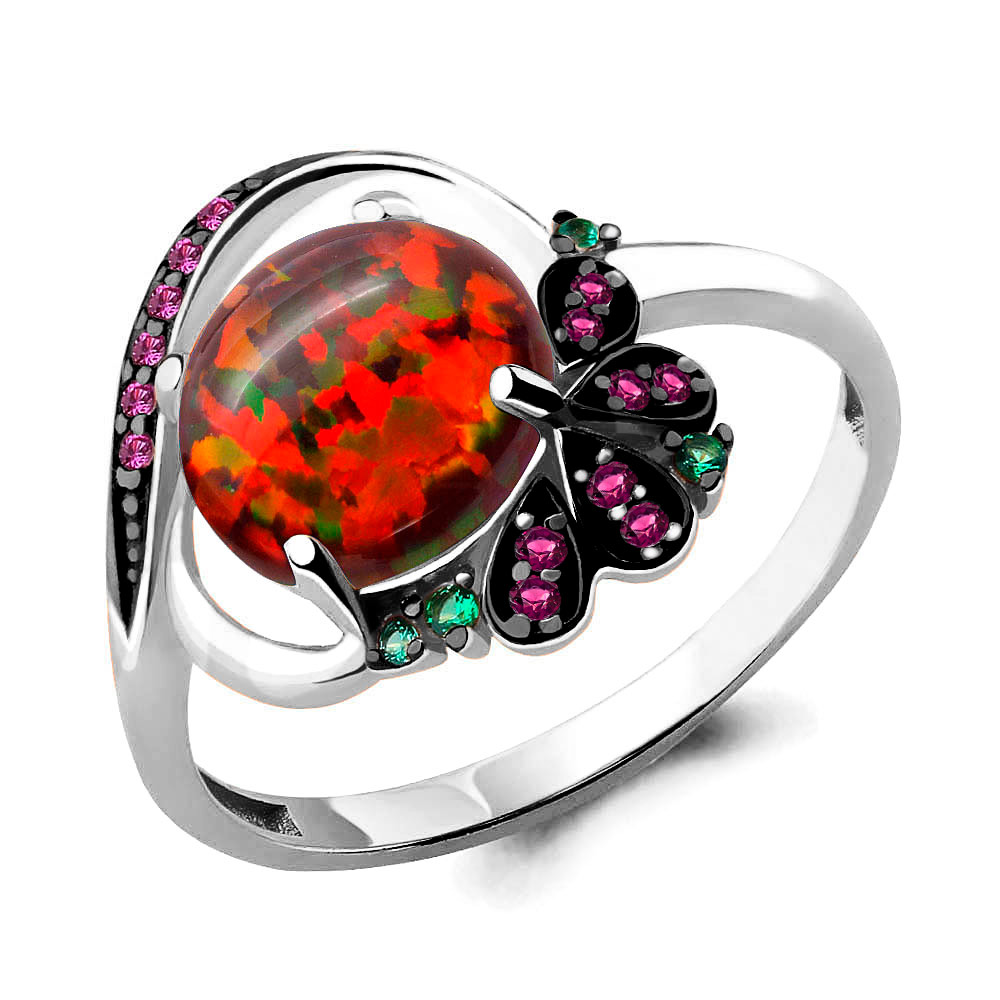 

Кольцо из серебра р. , AQUAMARINE 6599987ВГ_925_р, 6599987ВГ_925_р