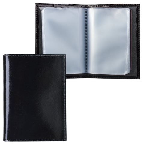 

Визитница мужская Befler 235988 Classic черная, Classic