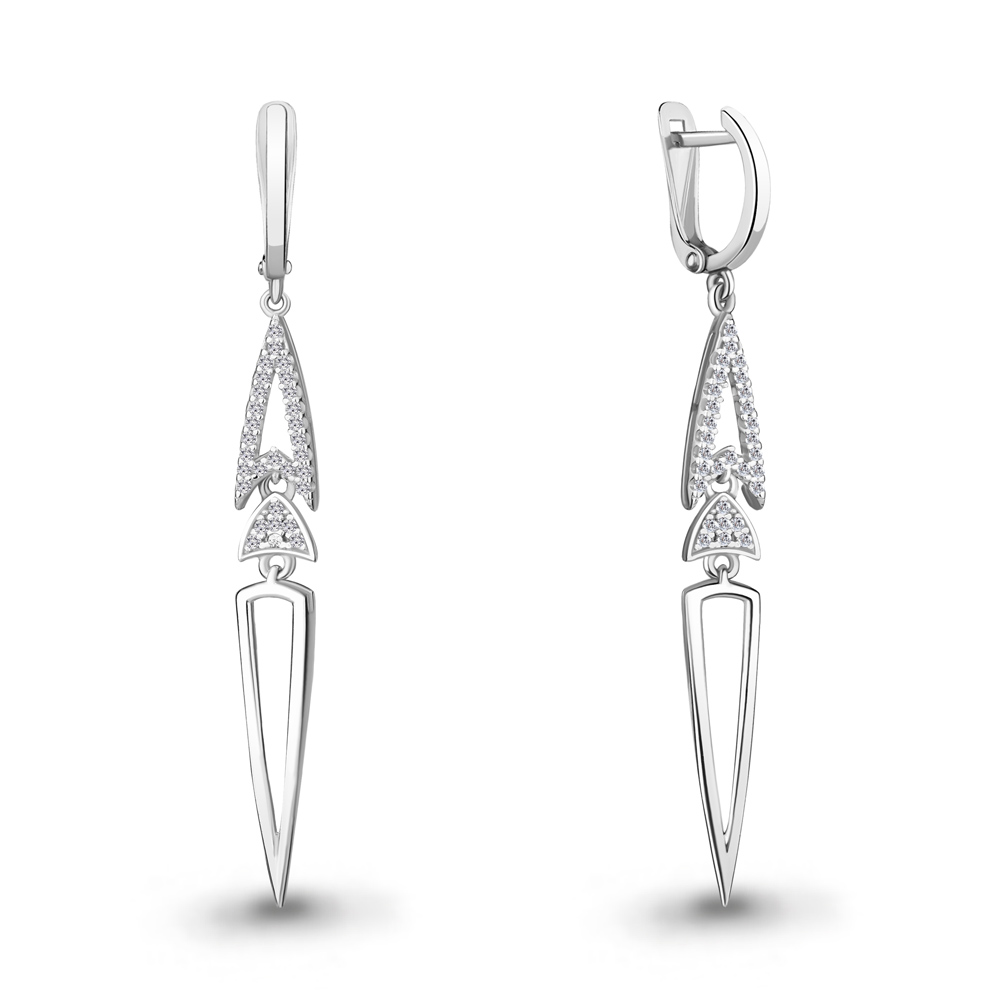 

Серьги из серебра 45456А_925_р, 45456А_925_р