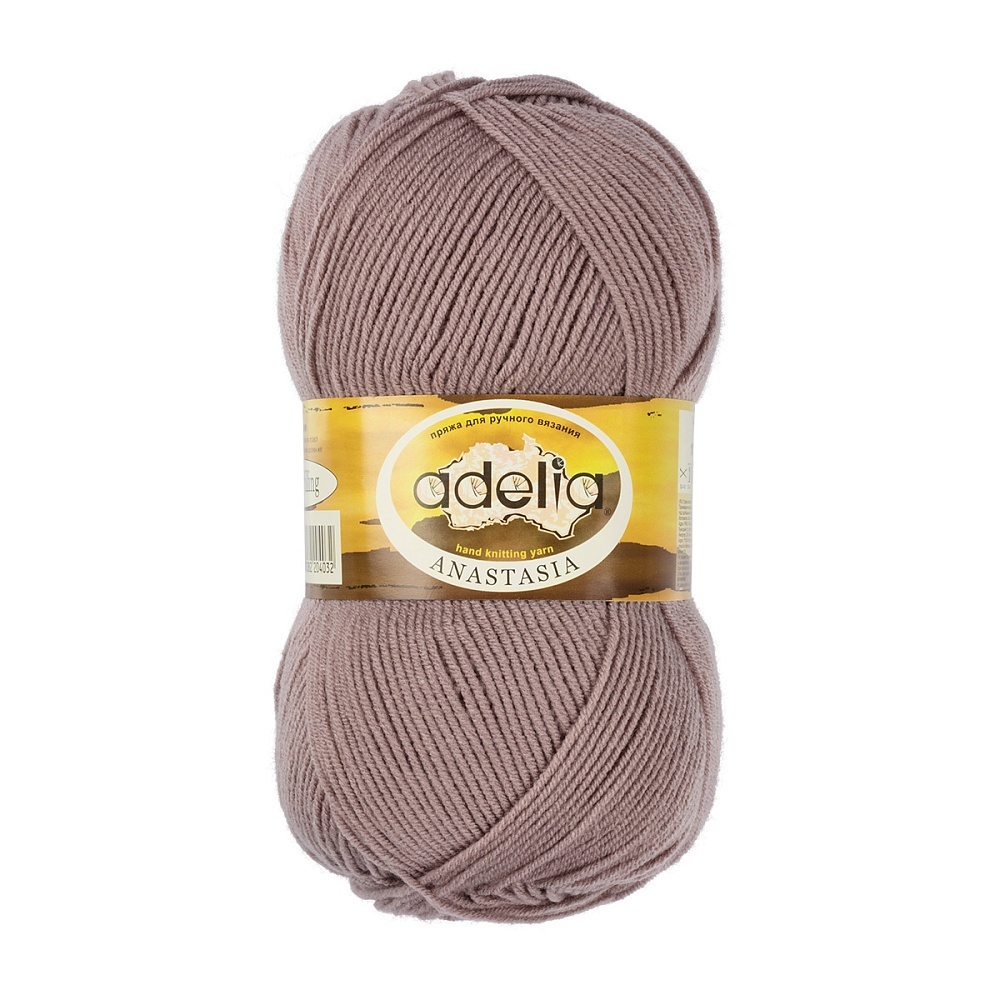 

Adelia Anastasia, 100% акрил, 5 шт по 100 г, 330 м, цвет 07 какао, Коричневый