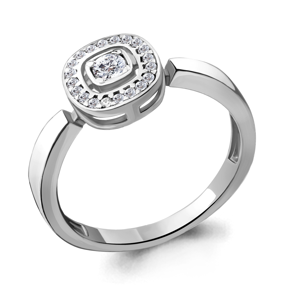 

Кольцо из серебра р. 19,5 AQUAMARINE 68480А_925_р, 68480А_925_р