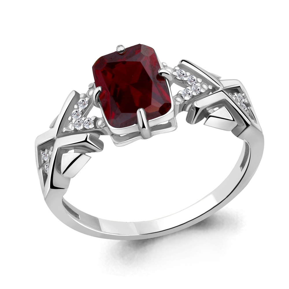 

Кольцо из серебра р.  AQUAMARINE 6914085А_925_р, 6914085А_925_р
