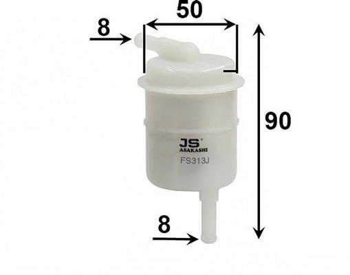 Фильтр топливный JS Asakashi FS313J