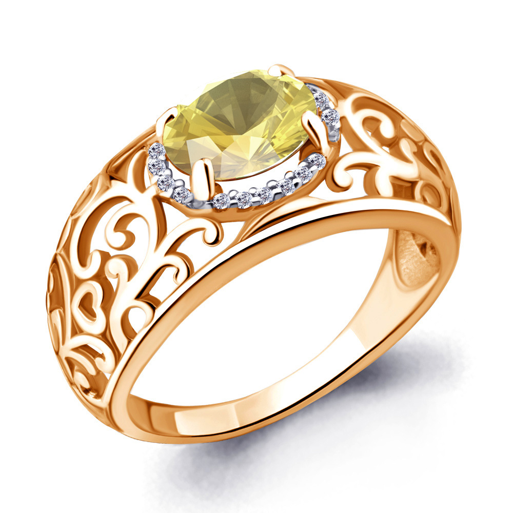 

Кольцо из серебра р. , AQUAMARINE 6543411А_925_з, 6543411А_925_з