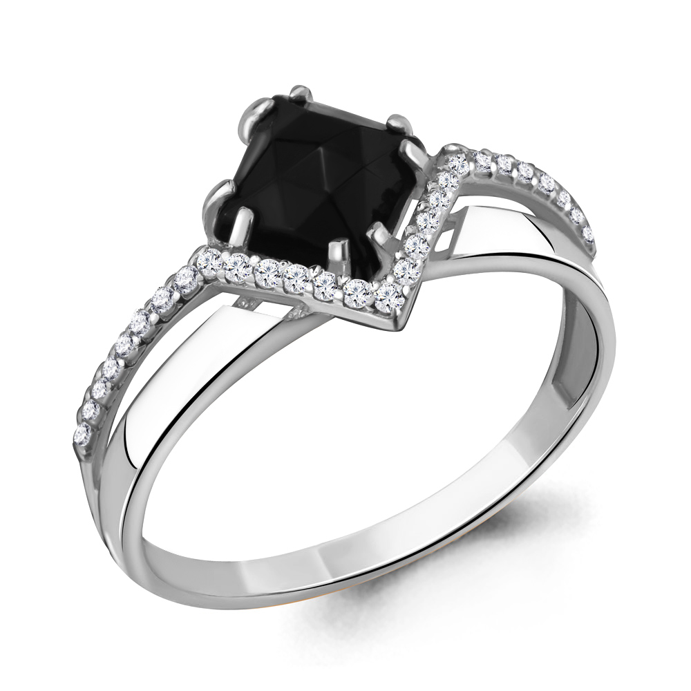 

Кольцо из серебра р. 16,5 AQUAMARINE 68307АЧ_925_р, 68307АЧ_925_р