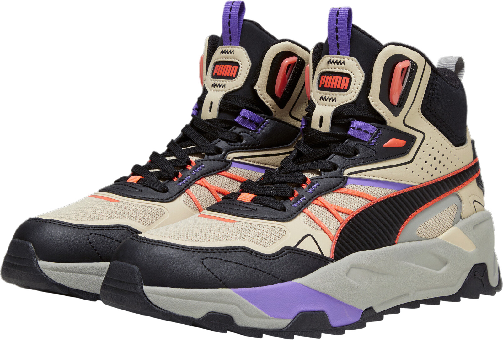 

Кроссовки мужские PUMA Trinity Mid Hybrid бежевые 11 UK, Бежевый, Trinity Mid Hybrid