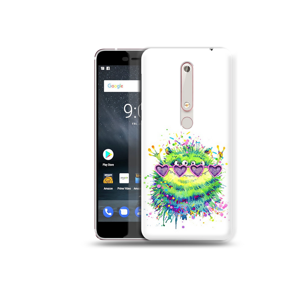 

Чехол MyPads Tocco для Nokia 6 Пушистый персонаж, Прозрачный, Tocco