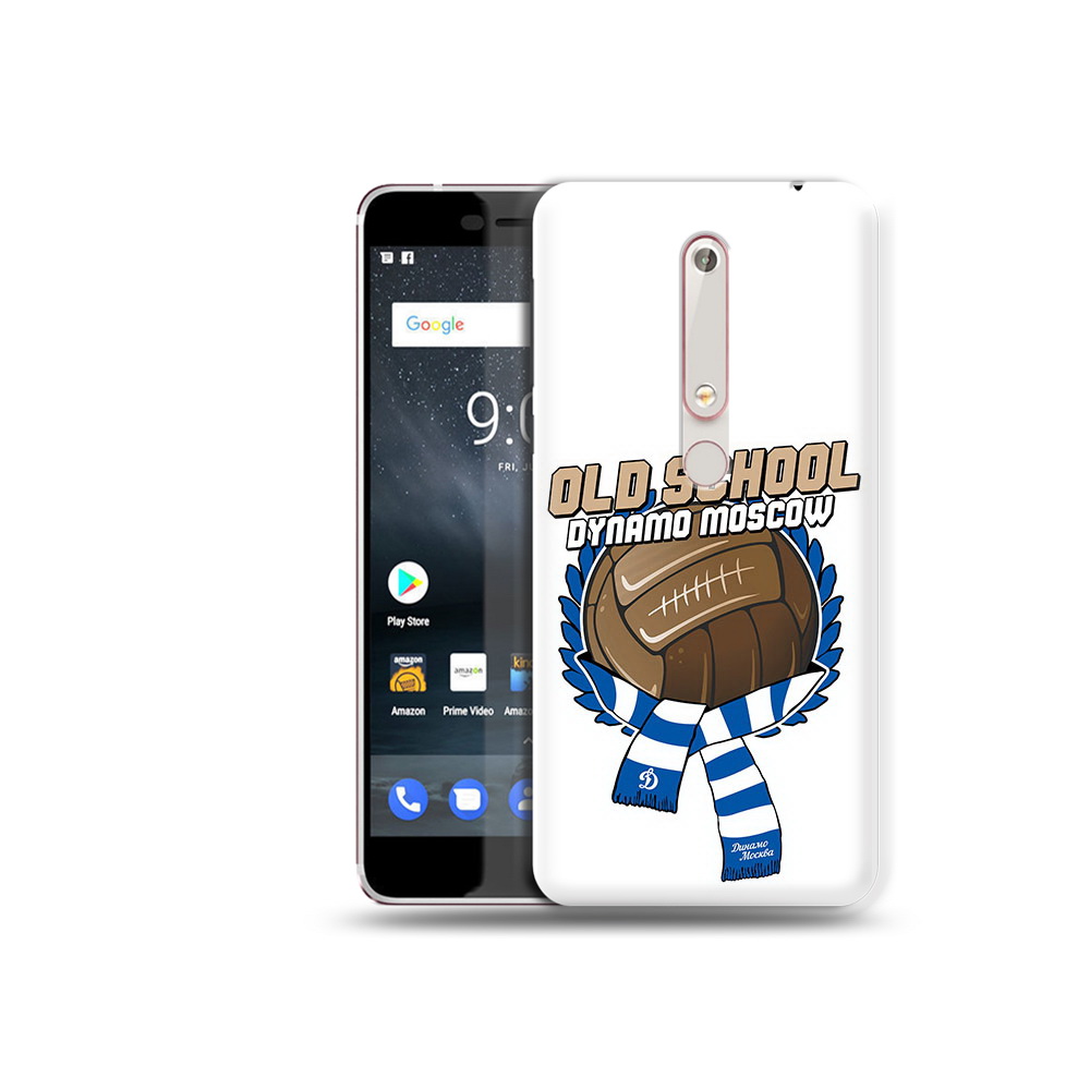 

Чехол MyPads Tocco для Nokia 6 ФК Динамо олд скул, Прозрачный, Tocco