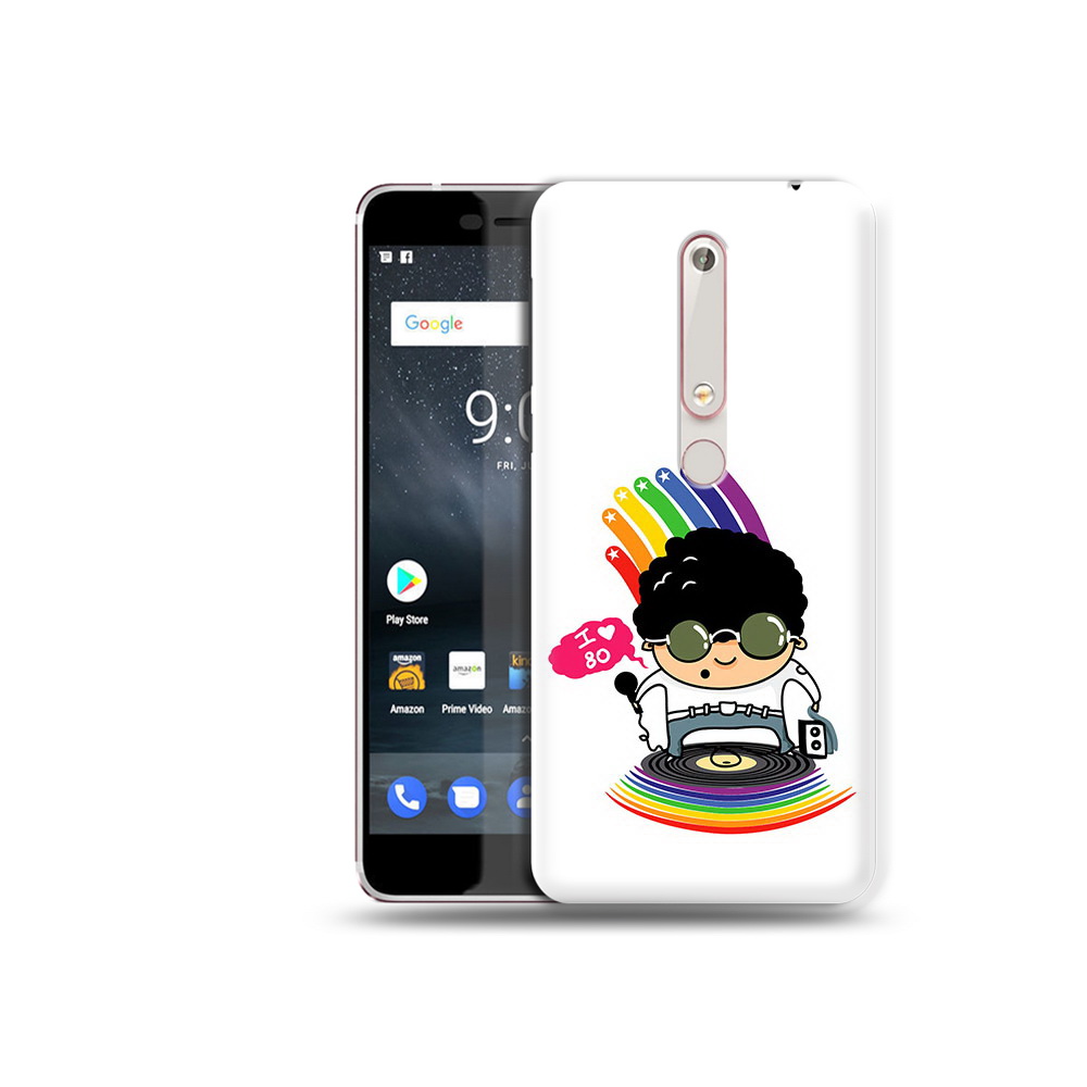 

Чехол MyPads Tocco для Nokia 6 Я люблю 80-е, Прозрачный, Tocco