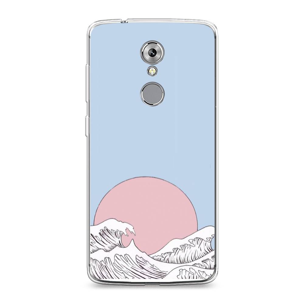 

Чехол Awog на ZTE Axon 7 / ЗТЕ Axon 7 "Японское солнце", 131450-10