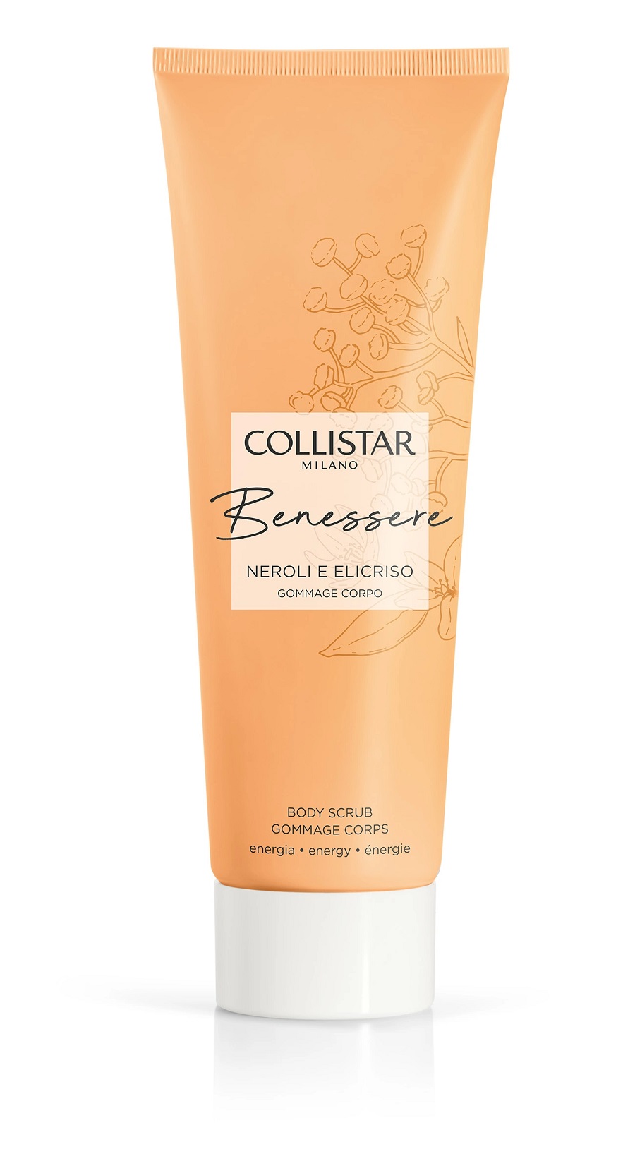 

Скраб для тела Collistar Benessere Neroli Elicriso 250мл, Benessere Neroli+Elicriso Body Scrub