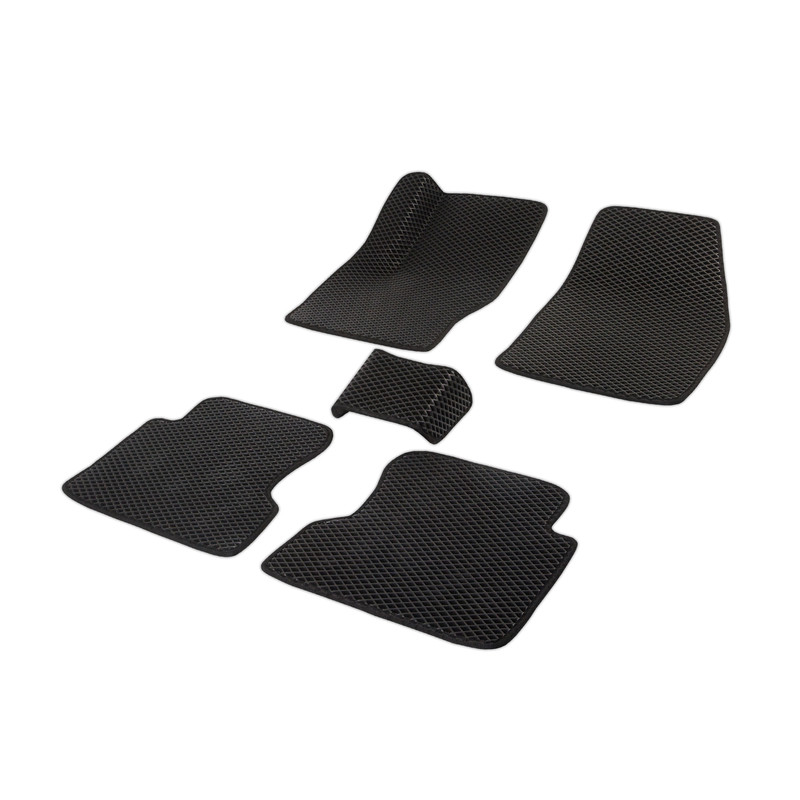 

Комплект ковриков в салон CellMat ЭВА с 3D лапкой Пежо 408, черный, 408