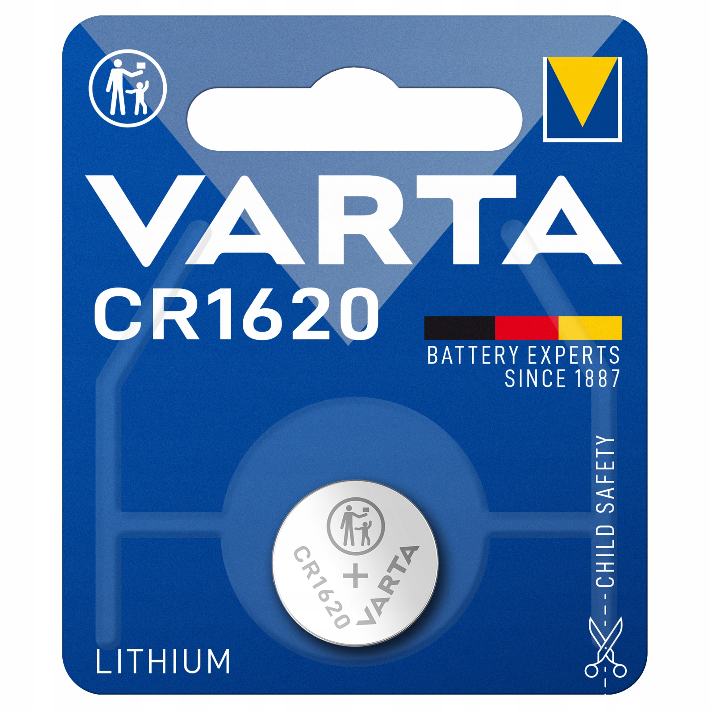 Элемент Питания 3V 1Шт Varta CR1620 элемент питания varta v28pxl lithium 6v 1шт