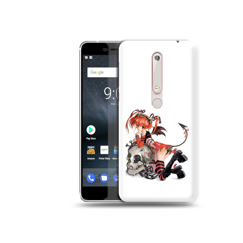 

Чехол MyPads Tocco для Nokia 6 аниме, Прозрачный, Tocco