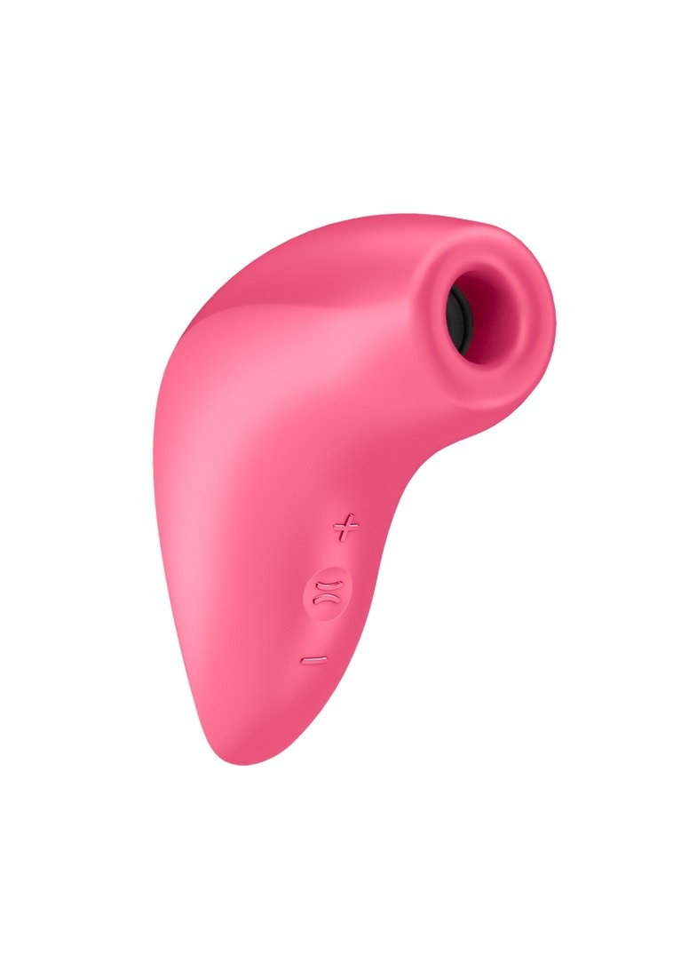 Розовый вакуум-волновой бесконтактный стимулятор клитора Magnetic Deep Pulse (406138)