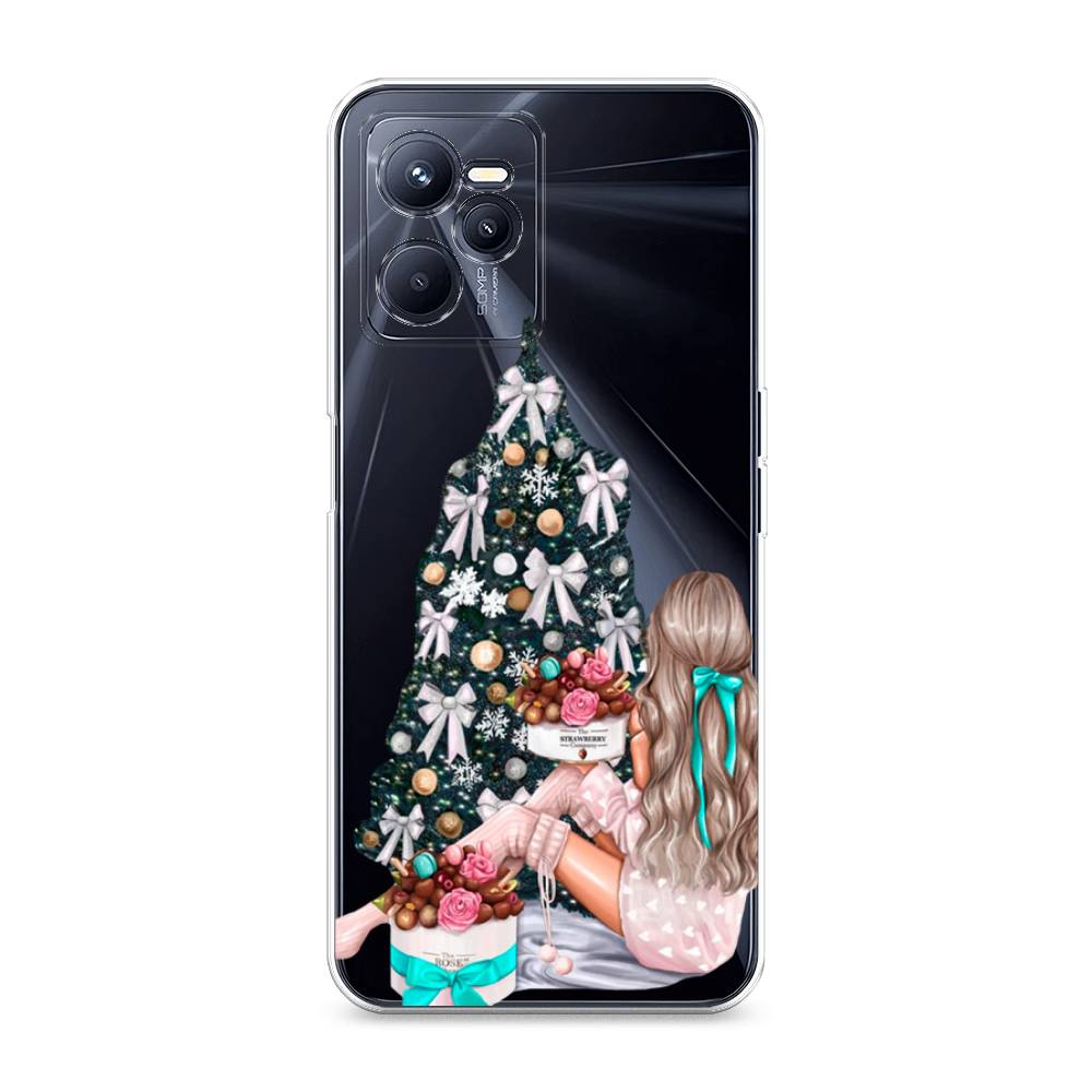 

Чехол на Realme C35 "New Year", Зеленый;бежевый;голубой, 259250-5