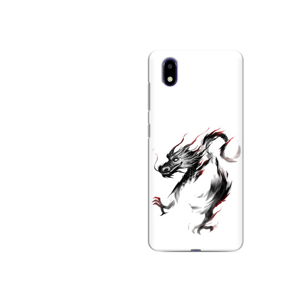 

Чехол MyPads Tocco для ZTE Blade A31 Lite черный дракон (PT162823.461.690), Прозрачный, Tocco