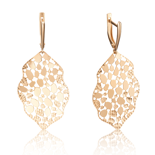 

Серьги из красного золота PLATINA jewelry 02-3594-00-000-1110-65, 02-3594-00-000-1110-65