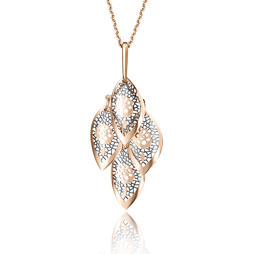 

Кулон из красного золота PLATINA jewelry 03-2542-00-000-1110-48, 03-2542-00-000-1110-48