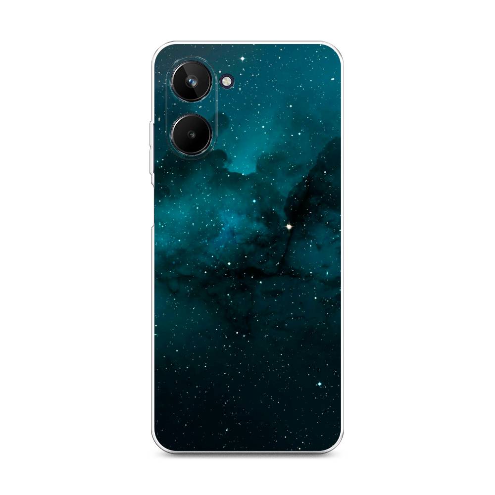 

Чехол на Realme 10 4G "Синий космос", 2512150-2