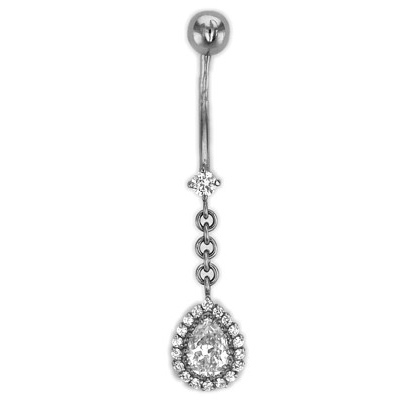 

Пирсинг из белого золота с фианитом PLATINA jewelry 06-2551-00-401-1120-23, 06-2551-00-401-1120-23