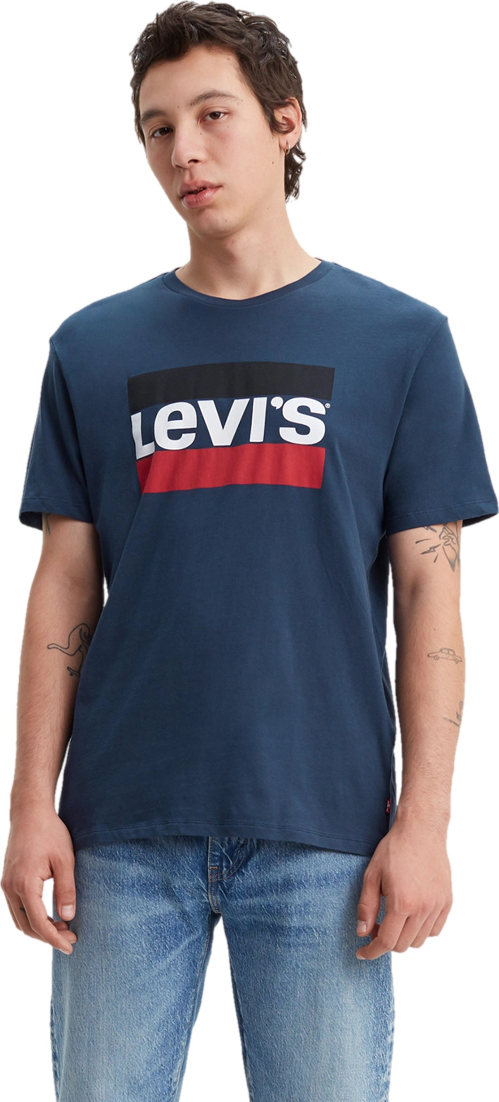 

Футболка мужская Levi's Men Sportswear Logo Graphic синяя L, Синий, Men Sportswear Logo Graphic