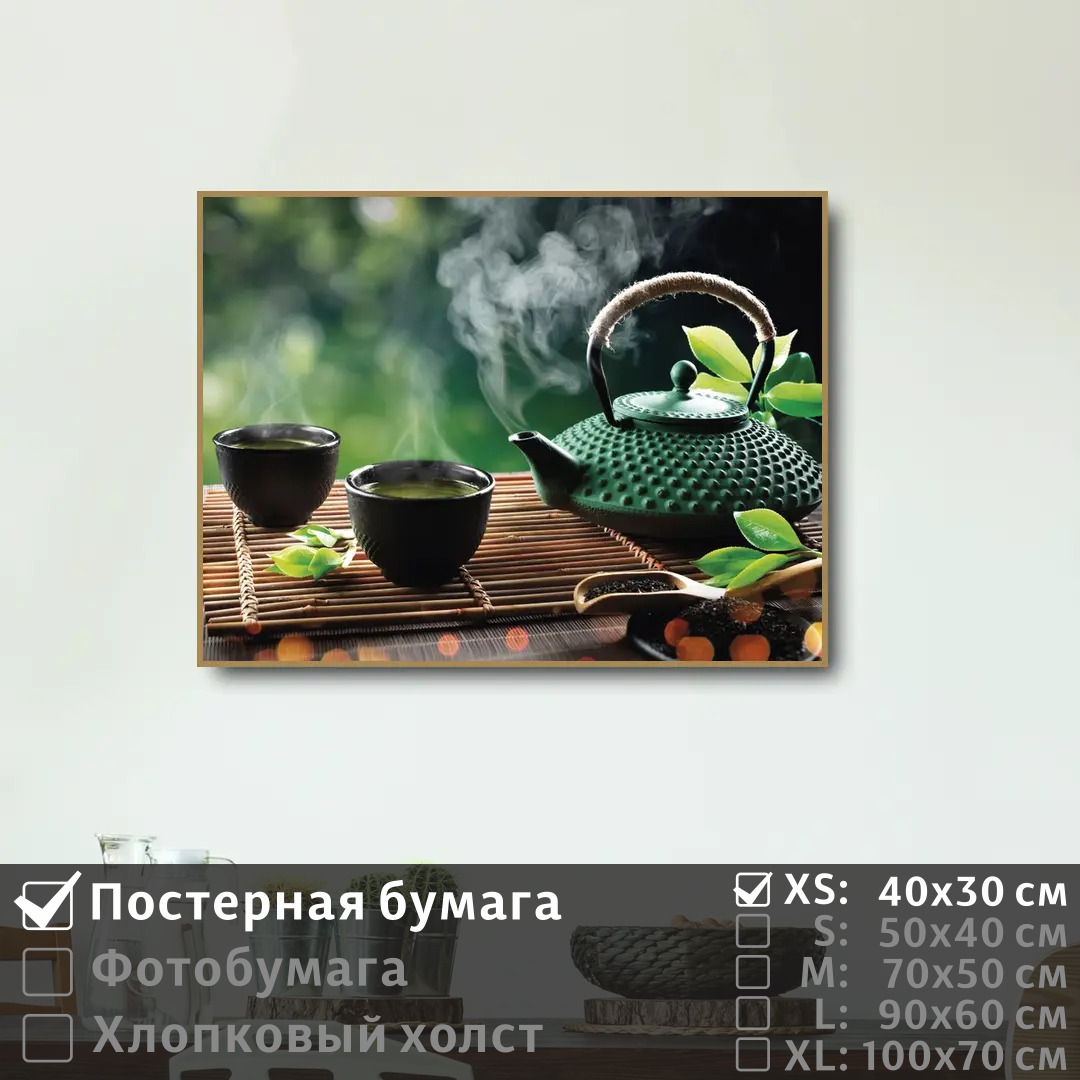 

Постер на стену ПолиЦентр Чайная церемония 40х30 см, ЧайнаяЦеремония