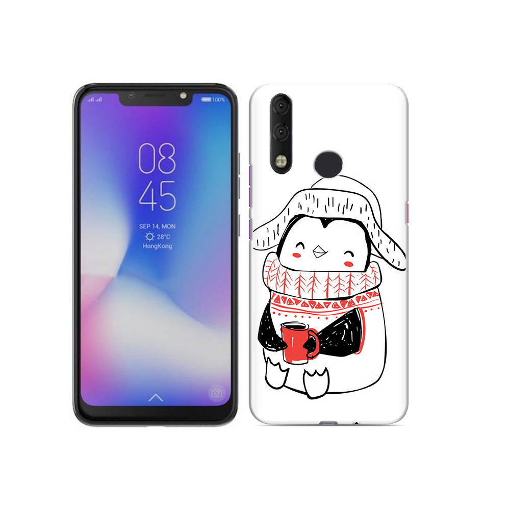 

Чехол MyPads Tocco для Tecno Camon 11 Pro Милый пингвин, Tocco