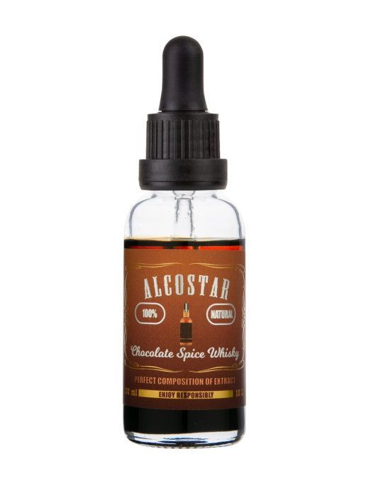 

Эссенция для спиртных напитков Alcostar 22510 Chokolate Spice Whiskey 50 г