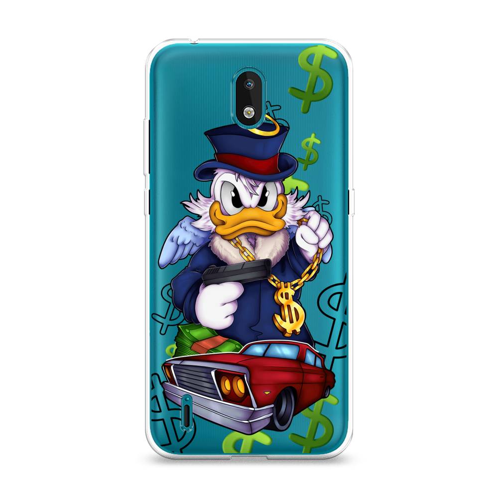 

Чехол на Nokia 1.3 "Scrooge McDuck with a Gold Chain", Красный;синий;белый, 123950-6