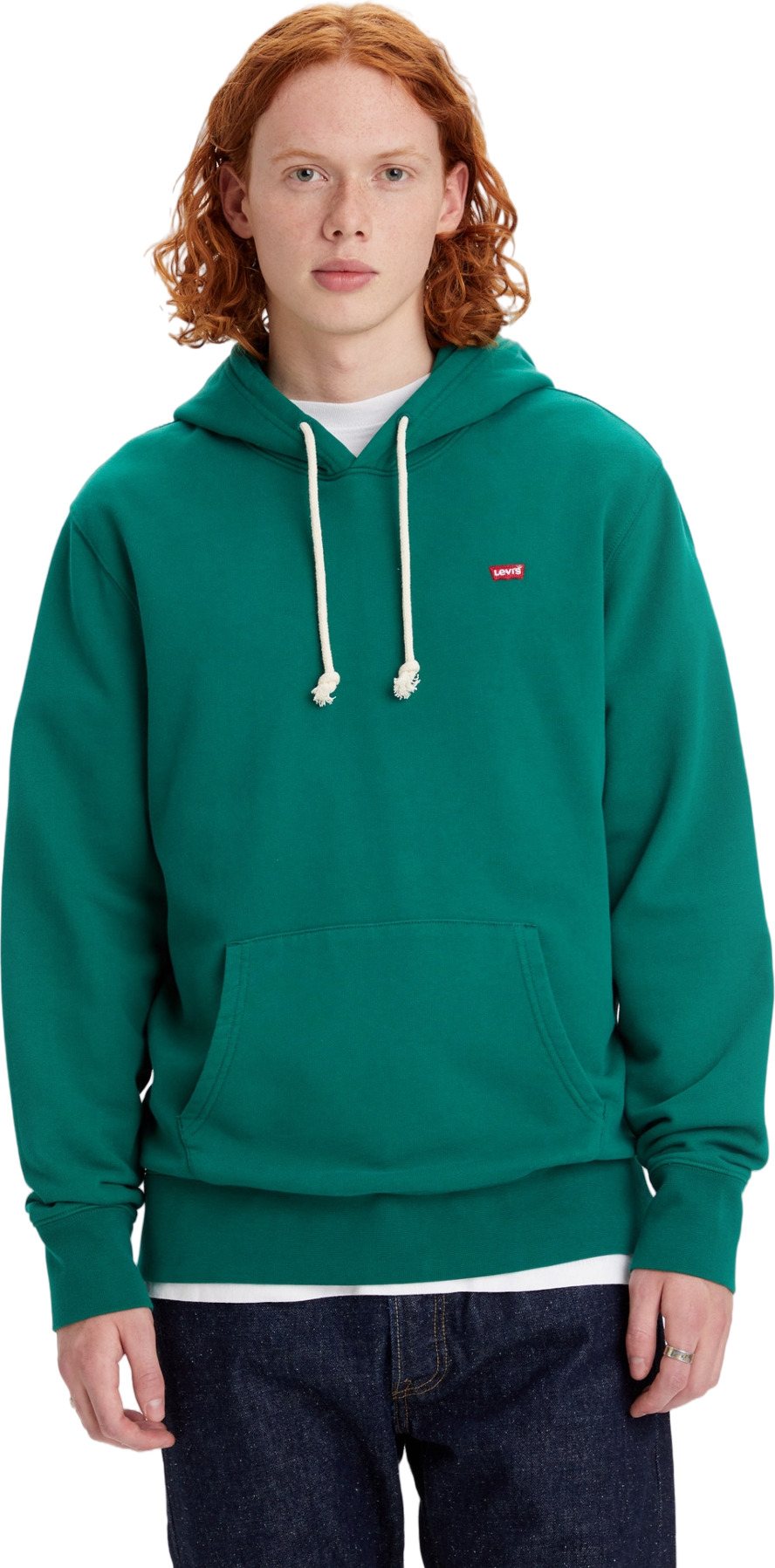 Худи мужское Levi's Men New Original Hoodie зеленое M