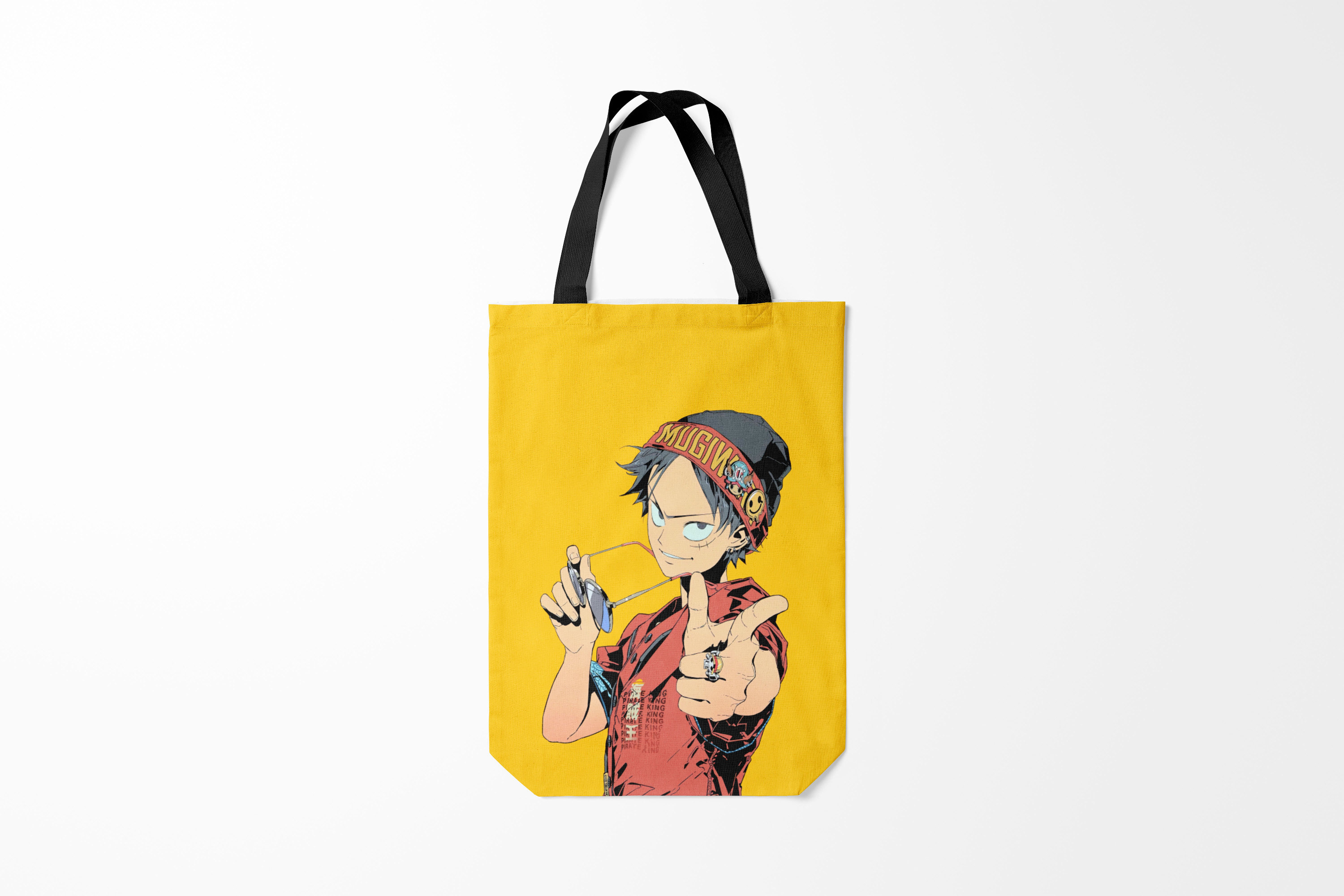 

Сумка шoппер унисекс Burnettie One Piece Luffy Луффи,, One Piece Luffy Луффи