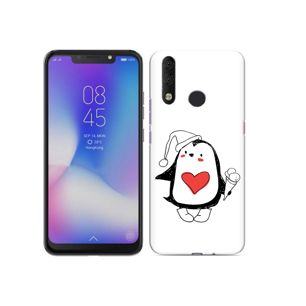 

Чехол MyPads Tocco для Tecno Camon 11 Pro Пингвин с мороженым, Tocco