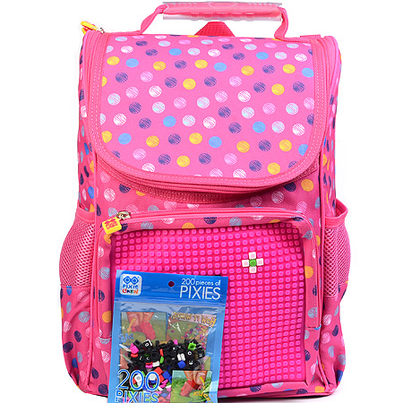 Рюкзак детский Pixie Crew Pixie розовый, детский Pixie Crew с органайзером