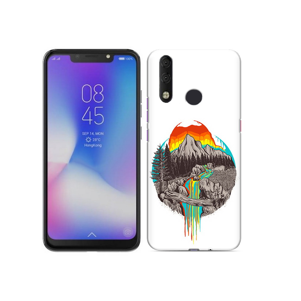 

Чехол MyPads Tocco для Tecno Camon 11 Pro Радужный водопад, Tocco