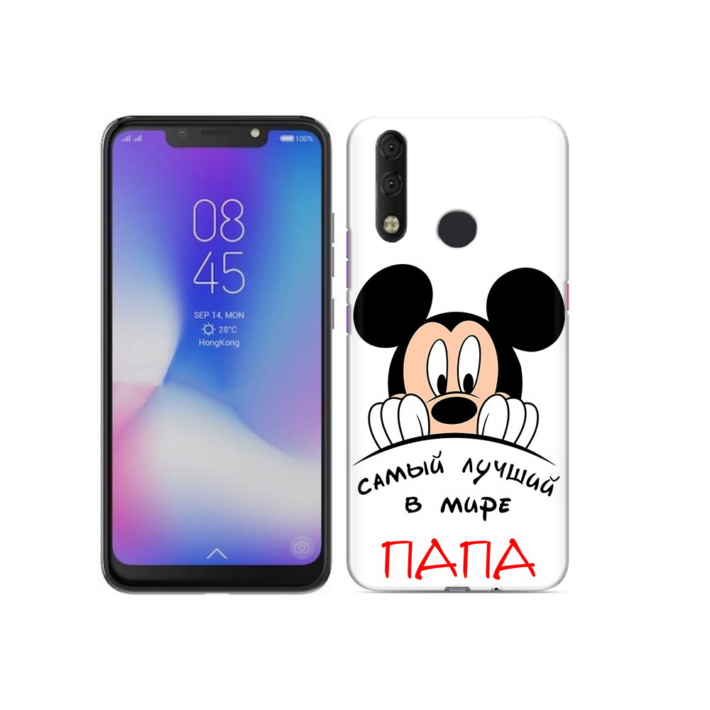

Чехол MyPads Tocco для Tecno Camon 11 Pro Самай лучший папа Микки Маус, Tocco