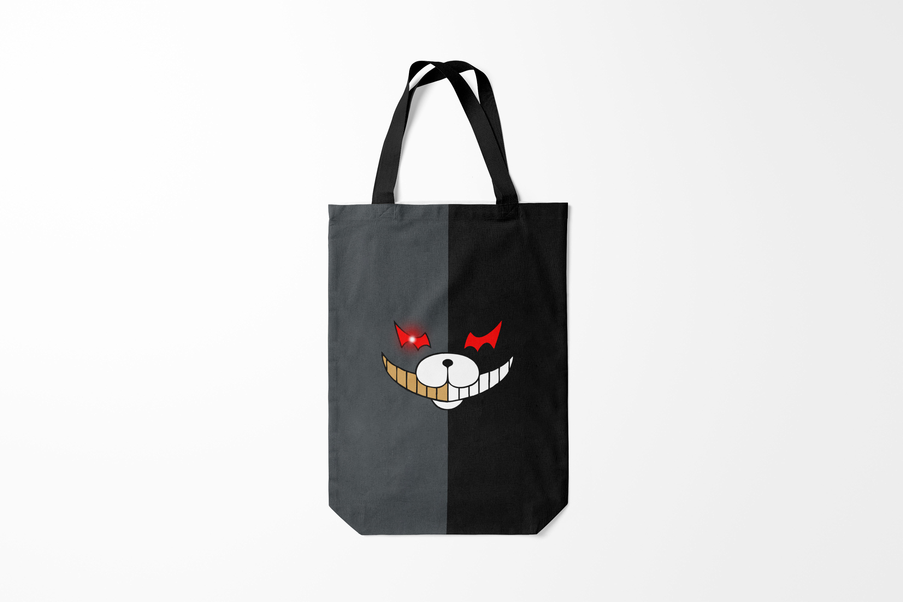 

Сумка шoппер унисекс Burnettie KUROKUMA x MONOKUMA,, KUROKUMA x MONOKUMA