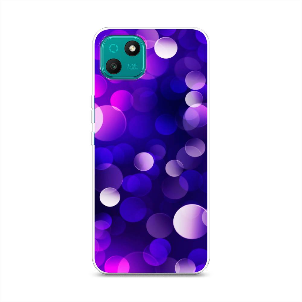 

Чехол на Wiko T10 "Абстракция 27", Фиолетовый, 3400250-3