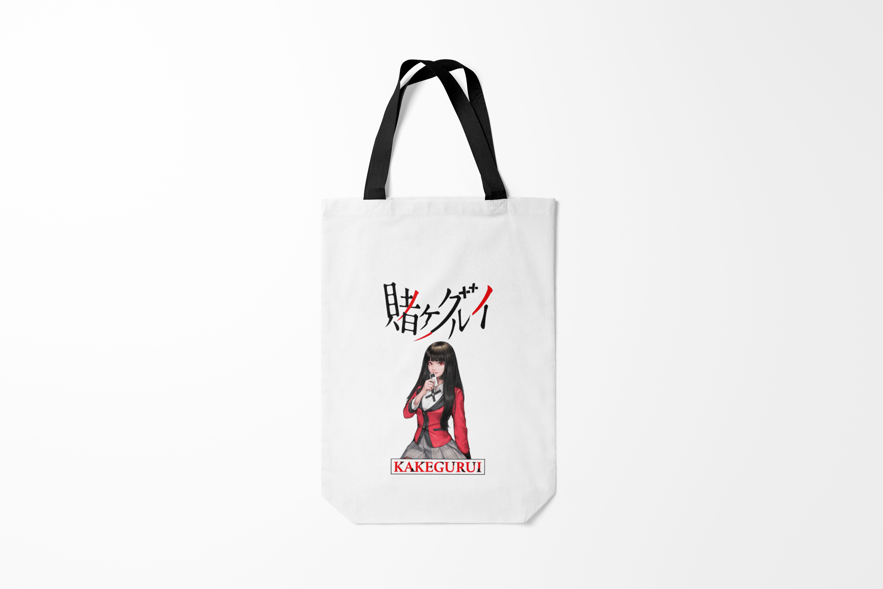 

Сумка шoппер унисекс Burnettie Kakegurui, белый, Kakegurui
