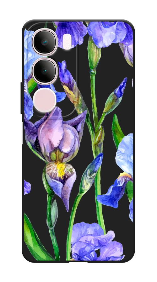 

Чехол Awog на Vivo Y19s "Синие ирисы", Фиолетовый;голубой;зеленый, 2612352-1