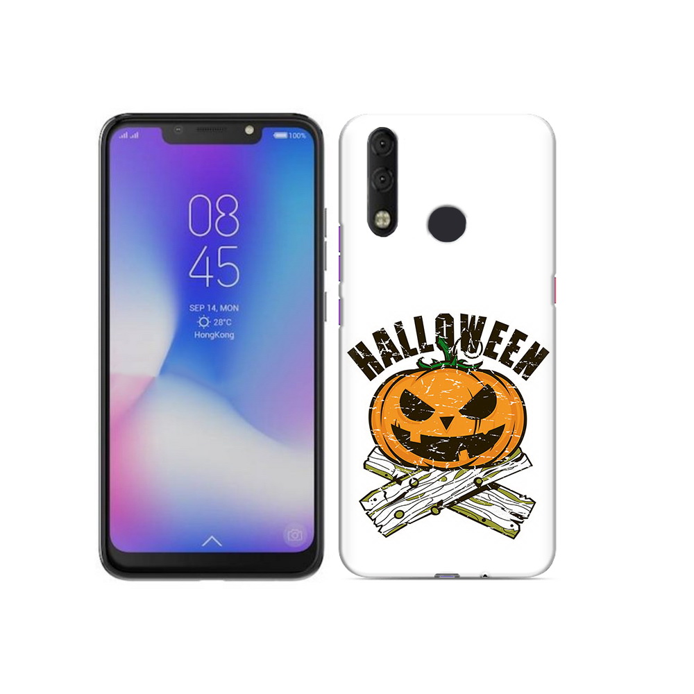 

Чехол MyPads Tocco для Tecno Camon 11 Pro Хэллоуин доски тыква, Tocco