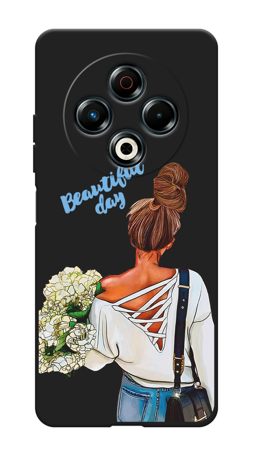 

Чехол Awog на Tecno Spark 30 "Beautiful day vector", Коричневый;белый;зеленый, 309152-1