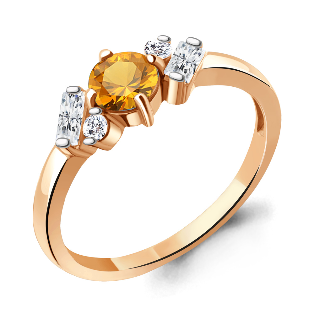 

Кольцо из серебра р.  AQUAMARINE 6726506А_925_з, 6726506А_925_з