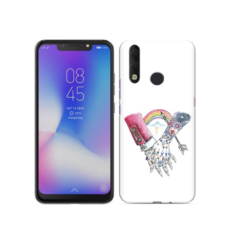 

Чехол MyPads Tocco для Tecno Camon 11 Pro абстракция руки в татуировках, Tocco