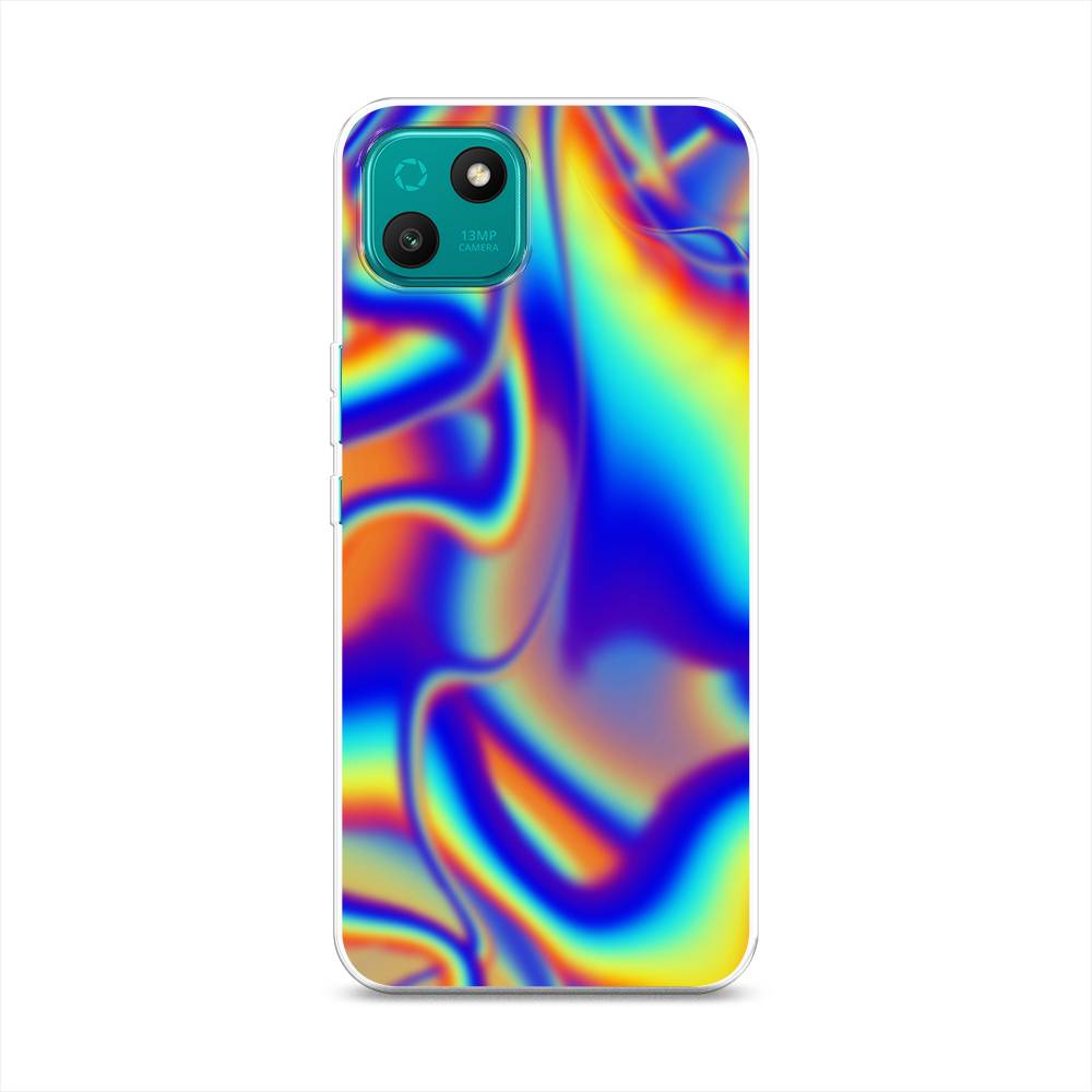 

Чехол на Wiko T10 "Яркая голограмма", Разноцветный, 3400250-3