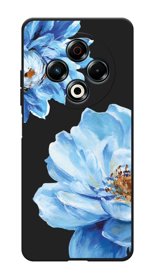 

Чехол Awog на Tecno Spark 30 "Голубые клематисы", Голубой, 309152-1