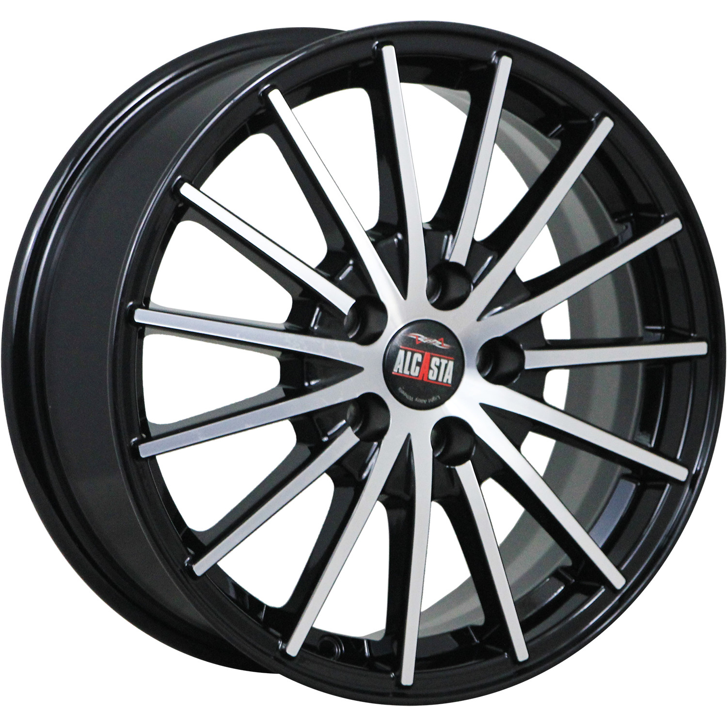 

Колесный диск ALCASTA M60 bkf 7x17/5x114.3 D66.1 ET40, Серебристый;черный