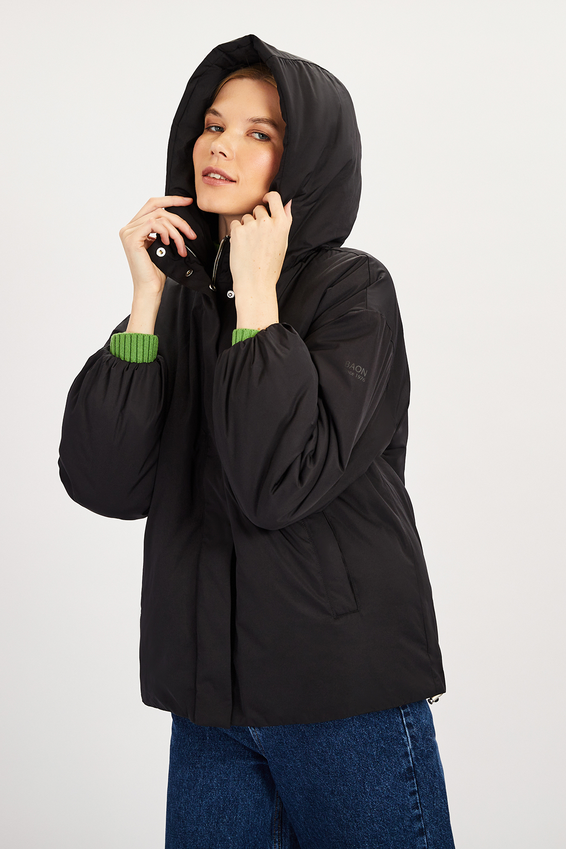 

Куртка женская Baon B0322505 черная M, B0322505