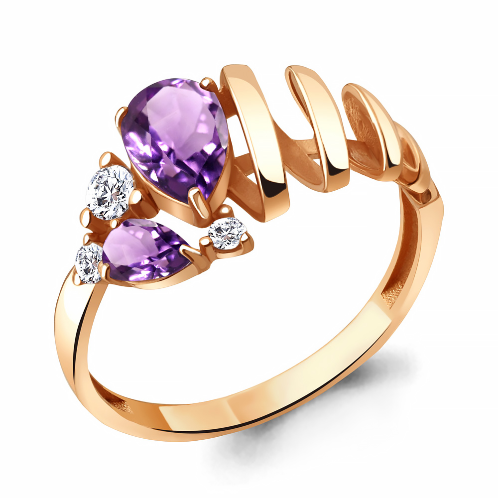 

Кольцо из серебра р. , AQUAMARINE 6937504А_925_з, 6937504А_925_з